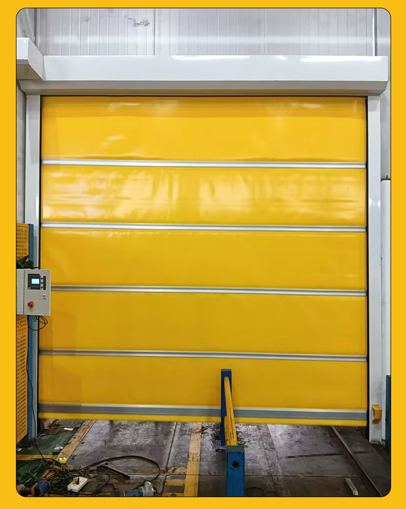 pvc快速卷帘门全套电自动感应快速升降门净化无尘车间快卷快速门(图17)