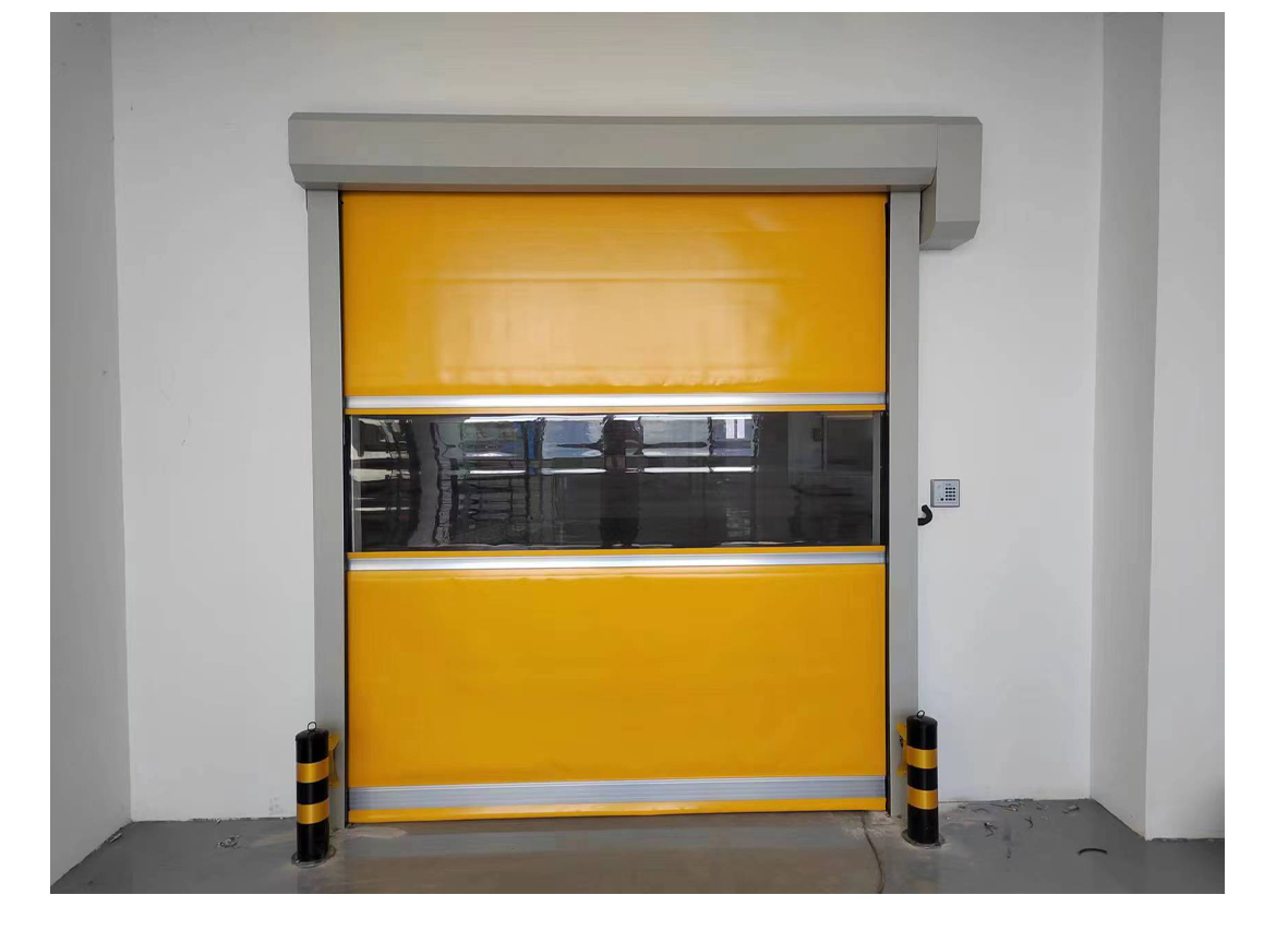 快速卷帘门pvc自动感应升降门无尘车间透明工业厂电快速门快卷门(图13)