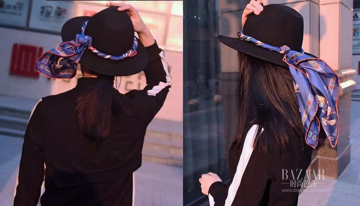 搭配丝巾时髦的衣服_丝巾时髦搭配_丝巾搭配小妙招
