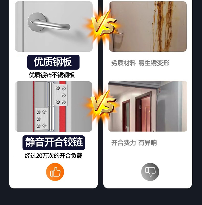 防火门厂家直销钢制不锈钢消防门安全钢质防火门甲级乙级木质定制(图13)