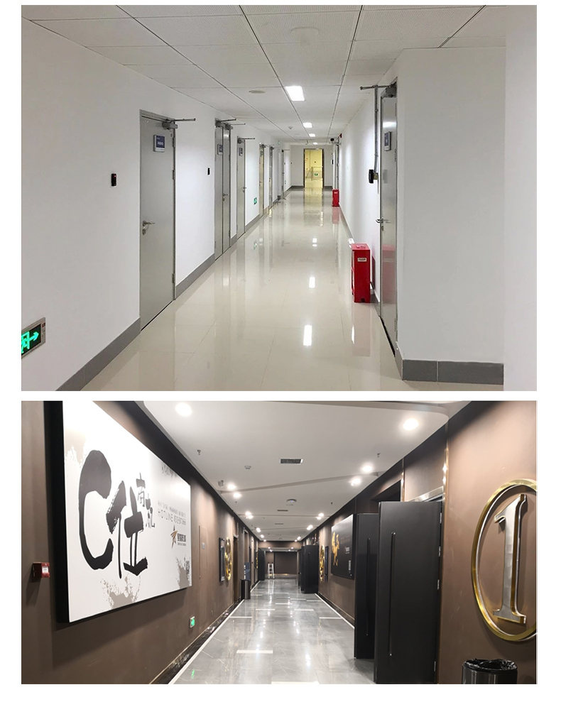 钢制防火门厂家直销甲级乙级木质消防门不锈钢玻璃隔热商场通道门(图18)