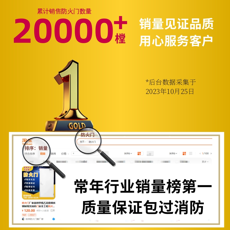 防火门厂家直销钢制甲级乙丙级消防门安全钢质工程防火门现货定制(图2)