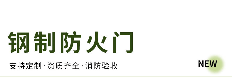 防火门厂家直销消防安全门钢制防火门甲级防火门可定做钢质消防门(图1)