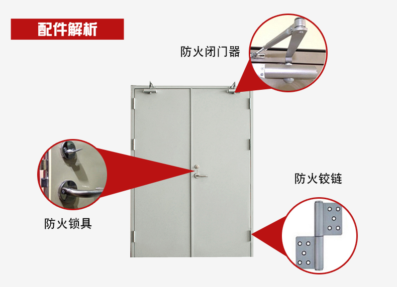 厂家直销钢制防火门甲乙丙级工程不锈钢消防门证件齐全(图7)