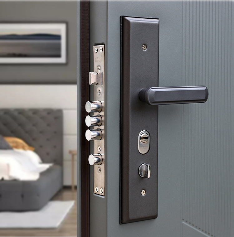 防火门防盗门甲级家用通道安全消防乙级钢质制机房车间工程入户门(图26)