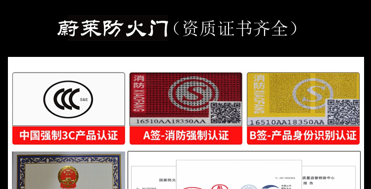 佛山厂家直销防火门甲级消防门乙级安全门单开烤漆钢质门现货定做(图5)