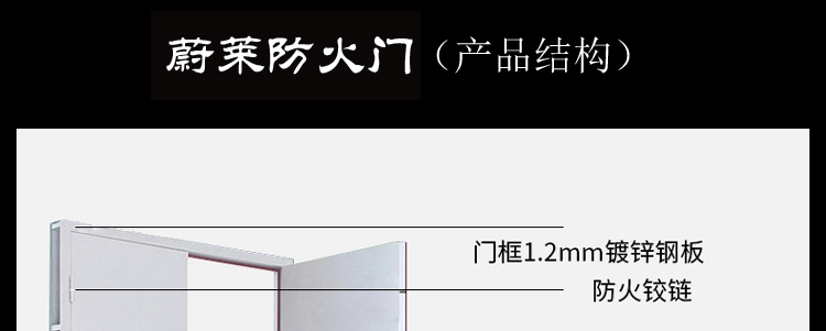 佛山厂家直销防火门甲级消防门乙级安全门单开烤漆钢质门现货定做(图16)