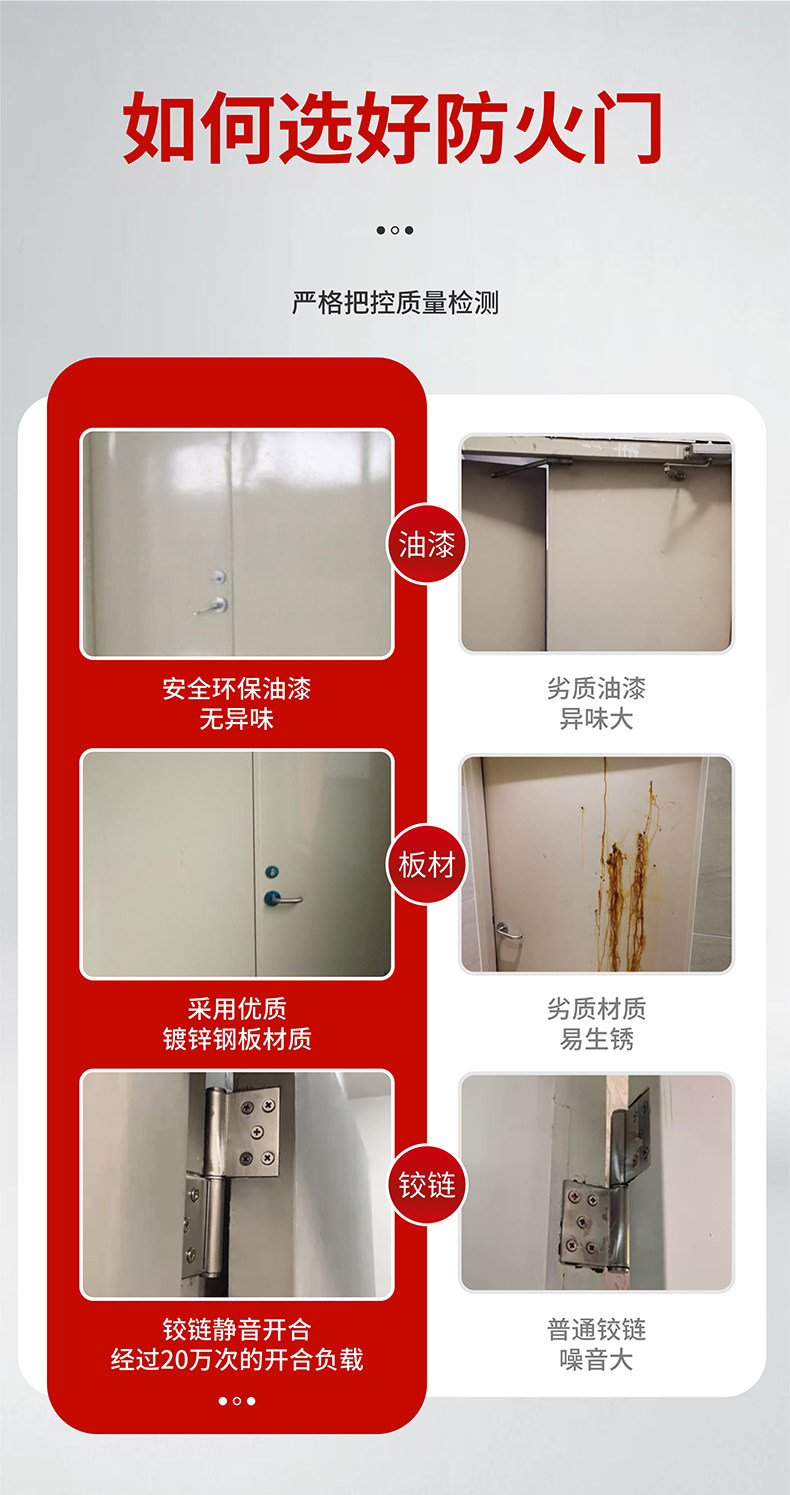 浙江钢质防火门可上门安装测量甲乙级消防安全防火门厂家直销现货(图10)