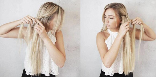 自己编发技巧_100种编发方法_编发方法