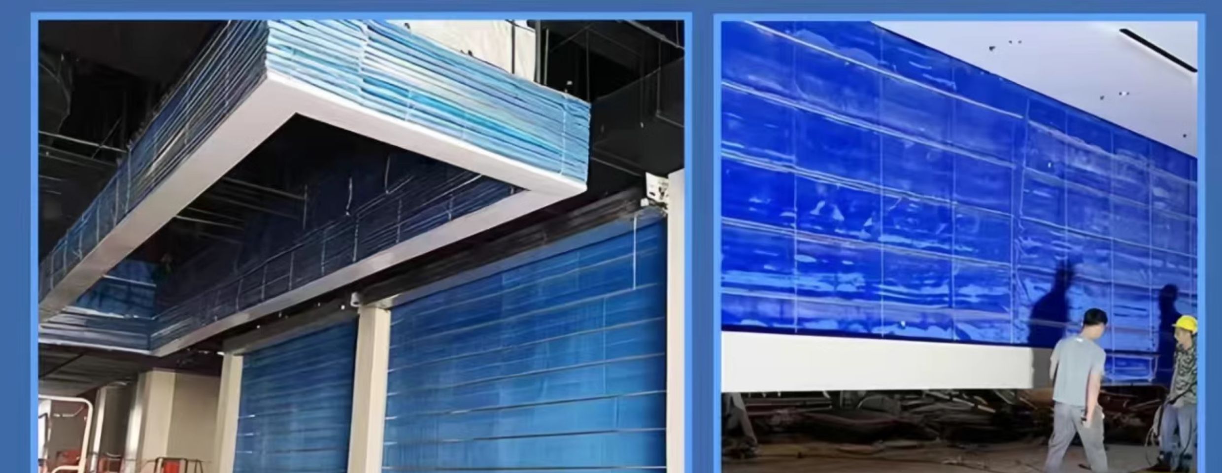 钢质制防火卷帘门特级无机布双轨双帘防火卷帘门厂家直销包工包料(图8)