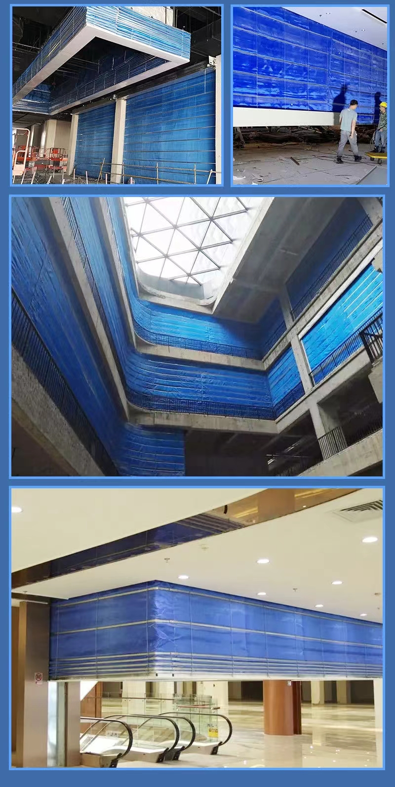 特级无机布防火卷帘门双轨双帘防火卷帘门钢制防火卷帘门广东厂家(图6)