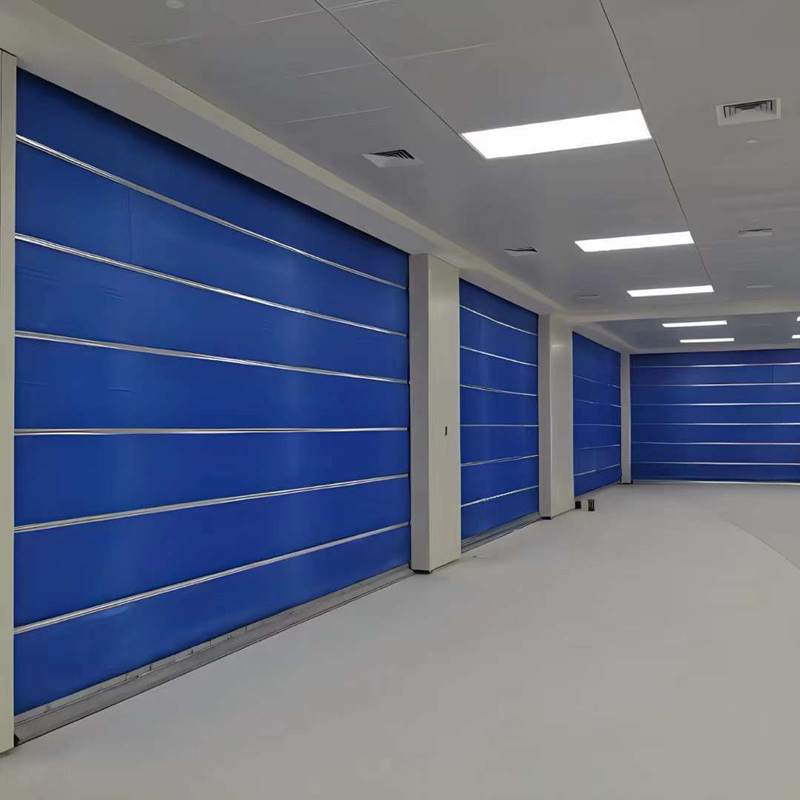 电动防火卷帘门特级无机布双轨双帘消防门钢质防火卷帘厂工程安装(图11)