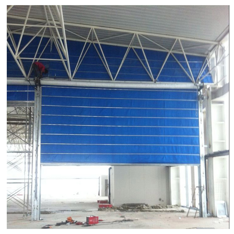 苏州无机布防火卷帘门定做电动工程特级钢质双轨双帘消防门卷闸门(图15)