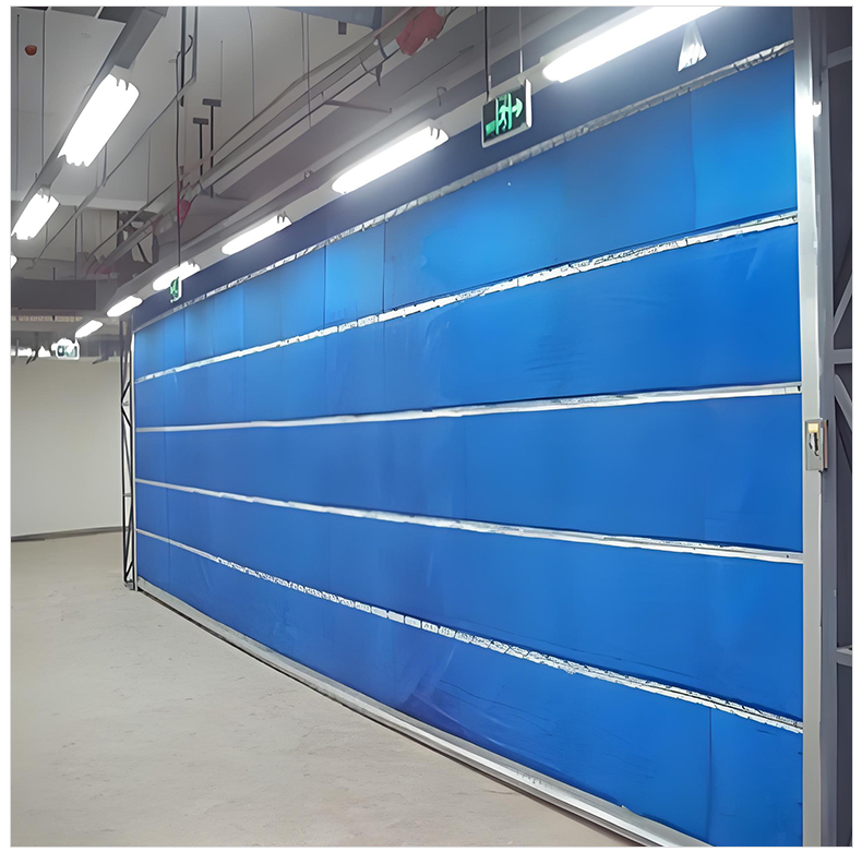 钢质防火卷帘门特级无机布防火卷帘电动双层帘片支持定制资质齐全(图15)