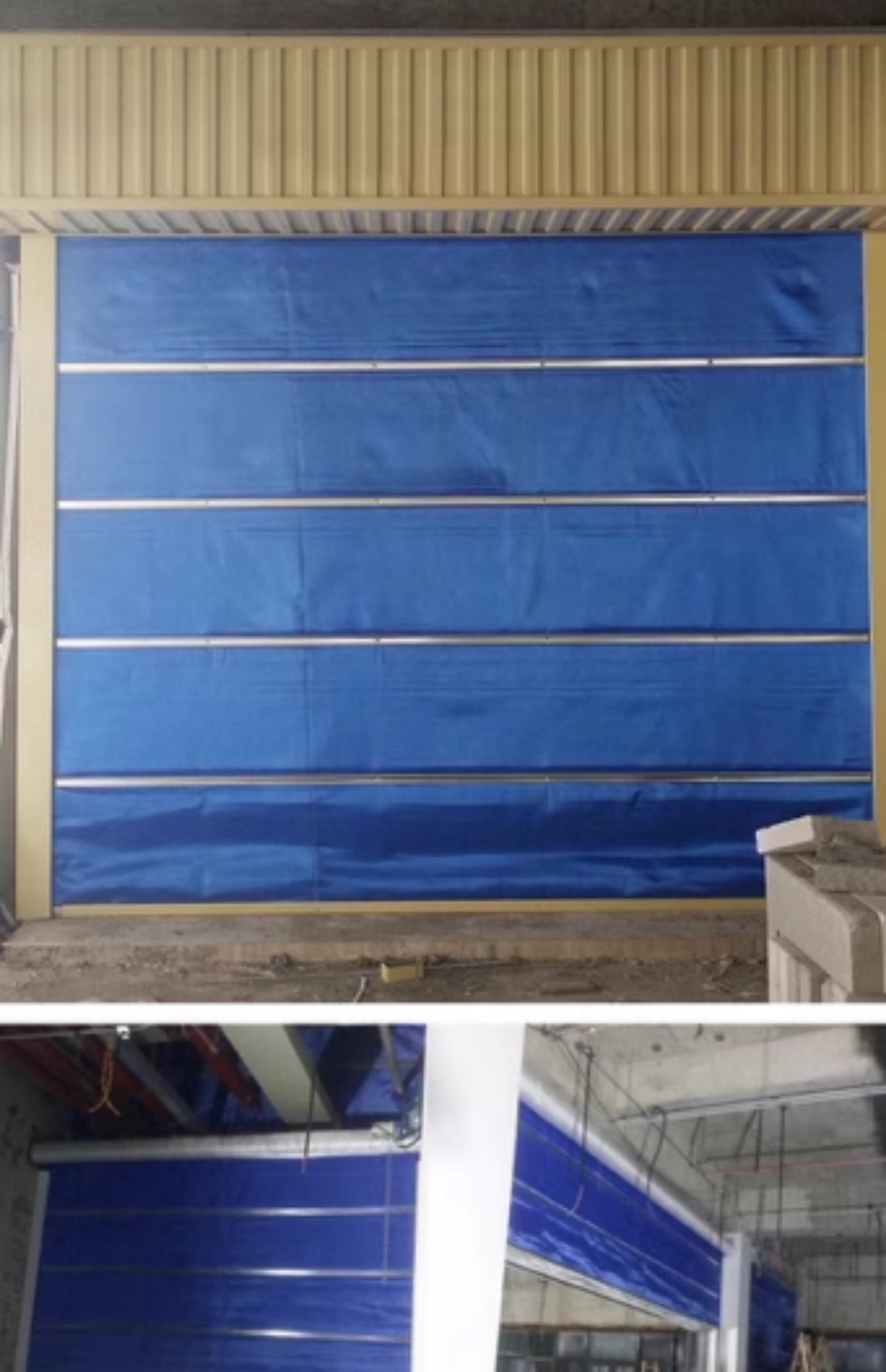 特级无机布防火卷帘门双轨双帘消防专用防火卷帘证书齐全耐火4h(图9)