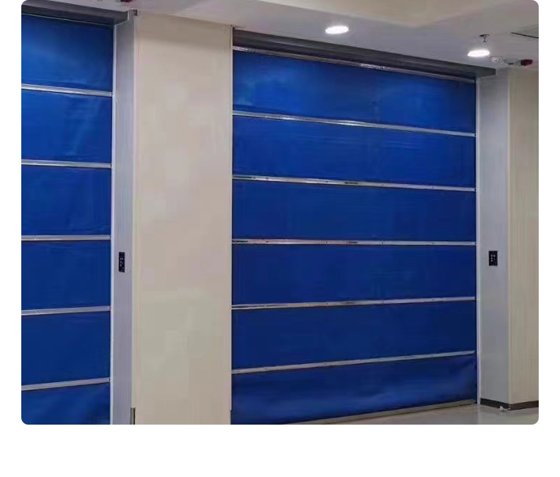 厂家钢制防火卷帘门特级无机阻燃布消防门电动防火门定制卷帘门(图11)