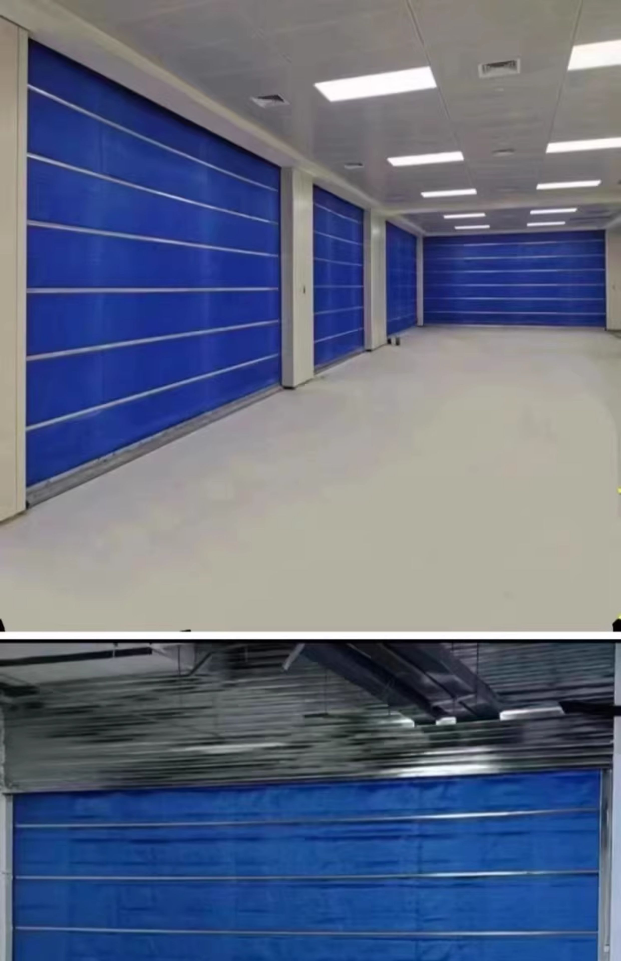 消防门特级防火卷帘门厂家质量保证各场景使用定制双轨双帘无机布(图7)