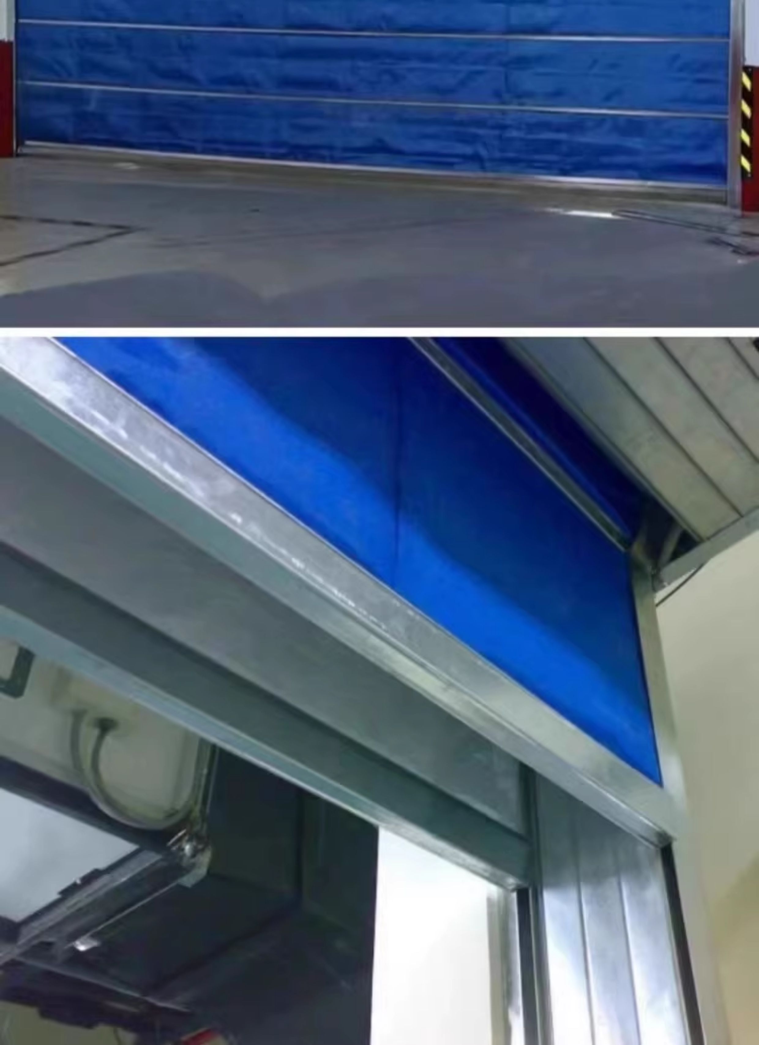 消防门特级防火卷帘门厂家质量保证各场景使用定制双轨双帘无机布(图8)