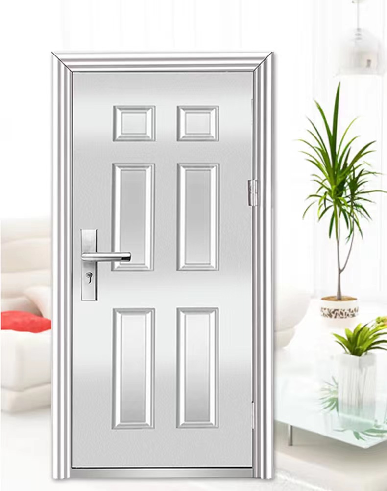 不锈钢单门现货门乡村不锈钢防盗门进户门防潮防锈入户门可定制门(图9)