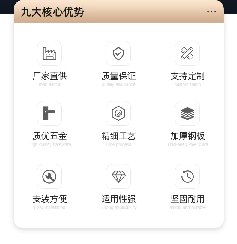 304不锈钢防盗工程门阳台出租屋卫生间厨房平开简易入户单门定制(图3)