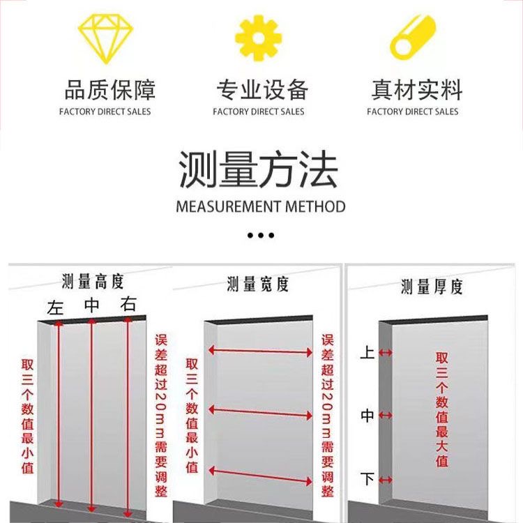 【农村包邮送到家】304不锈钢进户防盗门加厚出租屋简易门阳台门(图13)