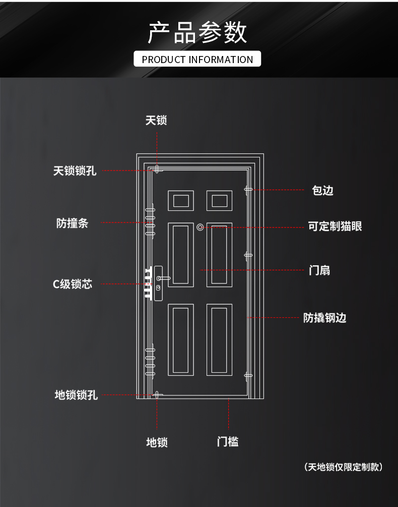 304不锈钢门家用阳台防盗门农村自建房大门进户门单门乡村入户门(图9)