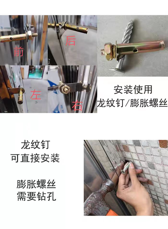 304不锈钢门出租屋门加厚不锈钢门防盗门卫生间门单开门(图3)