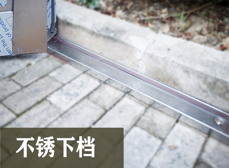 加厚不锈钢防盗门304白钢单门家用房间室外201不生绣防锈户外大门(图15)