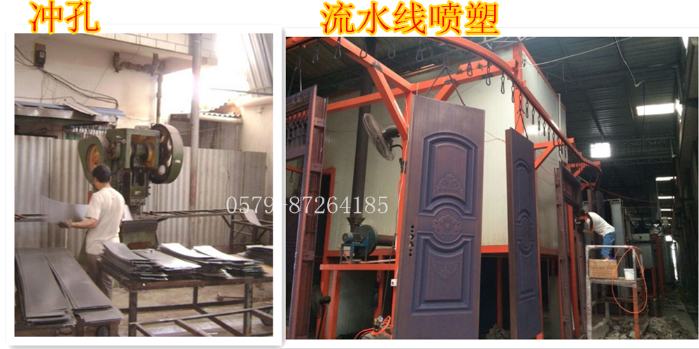 加厚不锈钢防盗门304白钢单门家用房间室外201不生绣防锈户外大门(图26)