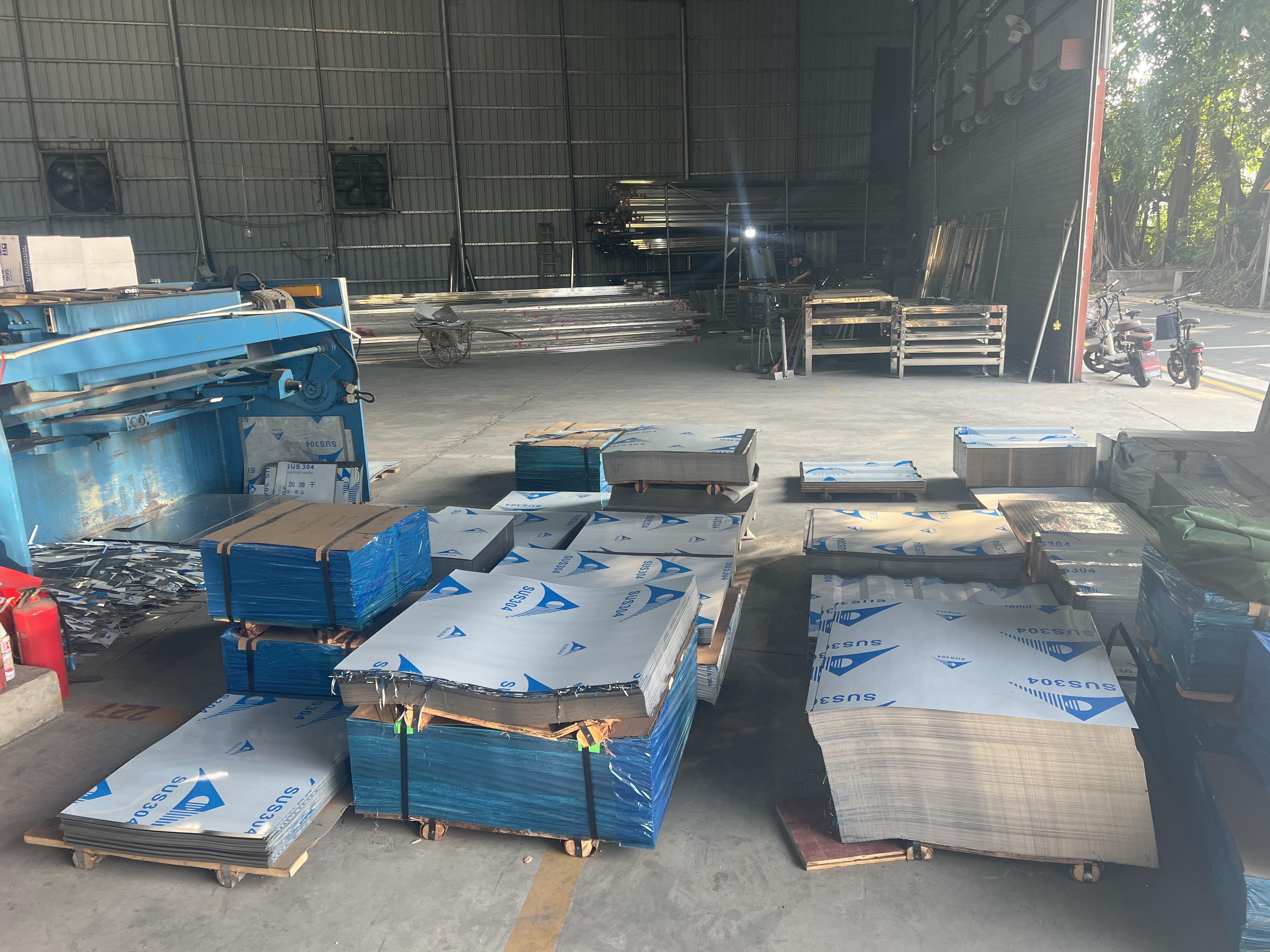 佛山201简易不锈钢门单门厕所城中村铁门阳台304出租房钢门防盗门(图6)