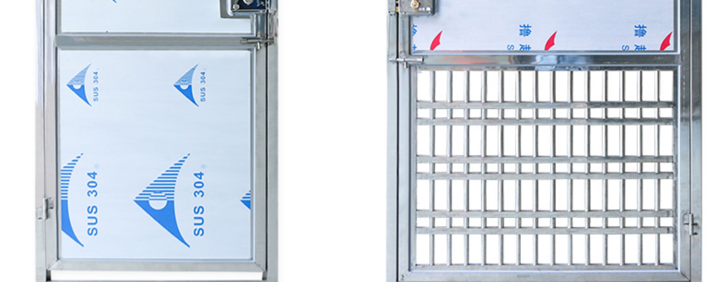 佛山201简易不锈钢门单门厕所城中村铁门阳台304出租房钢门防盗门(图14)