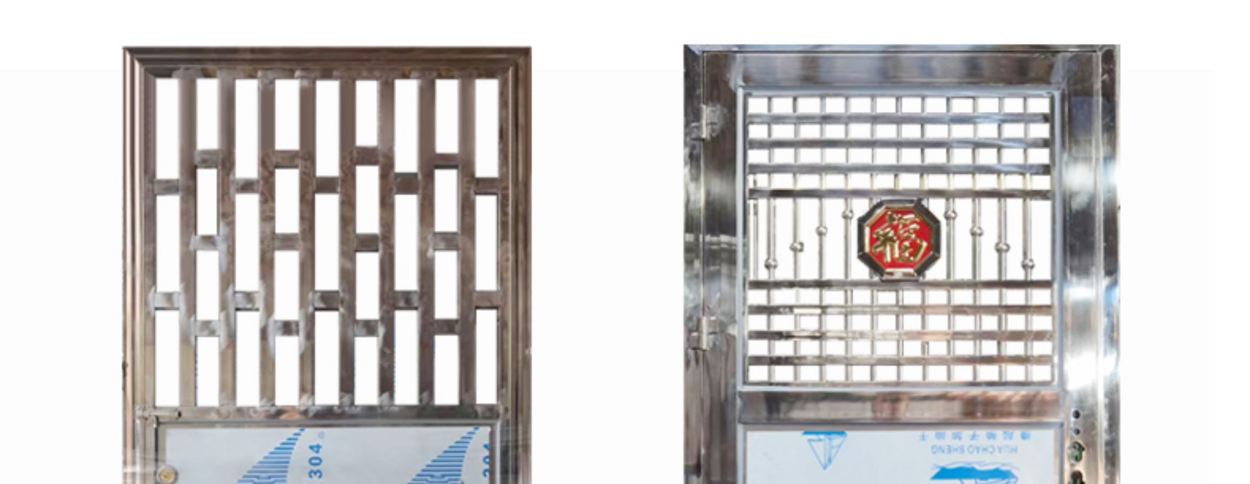 佛山201简易不锈钢门单门厕所城中村铁门阳台304出租房钢门防盗门(图16)