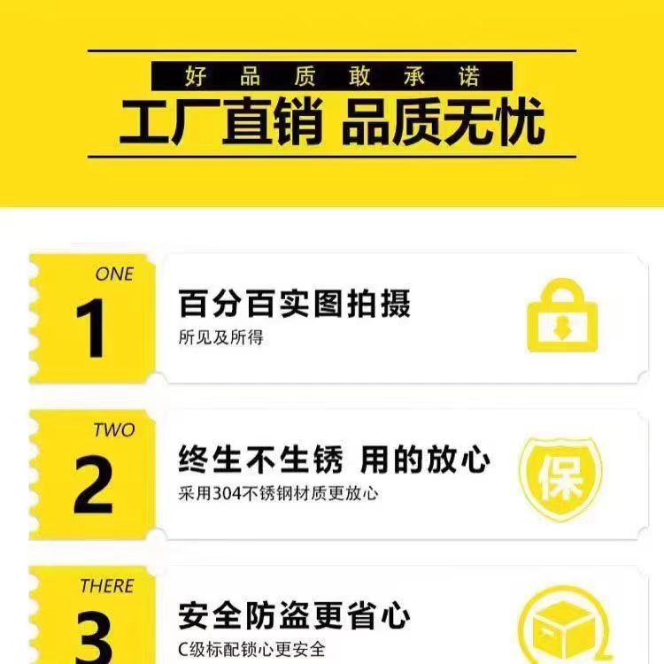 现货304加厚不锈钢门整板门防盗门单门进户门家用福字门农村自建(图2)