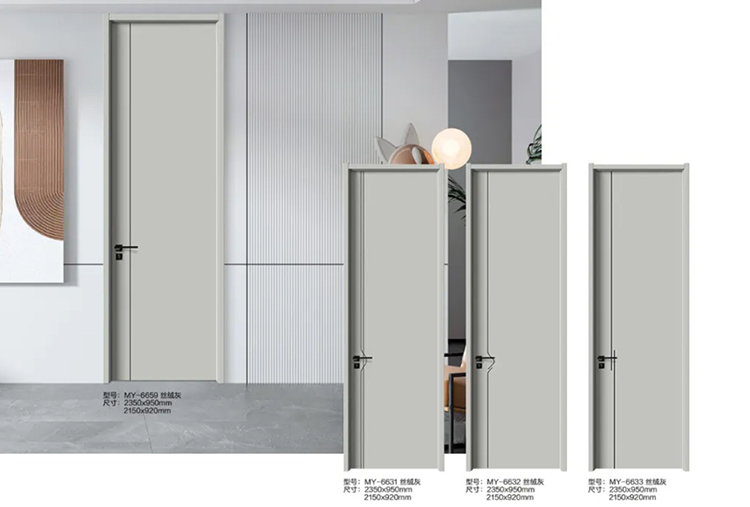 生态门实木门室内门卧室门套装门房间门钢木烤漆门免漆门普通房门(图37)