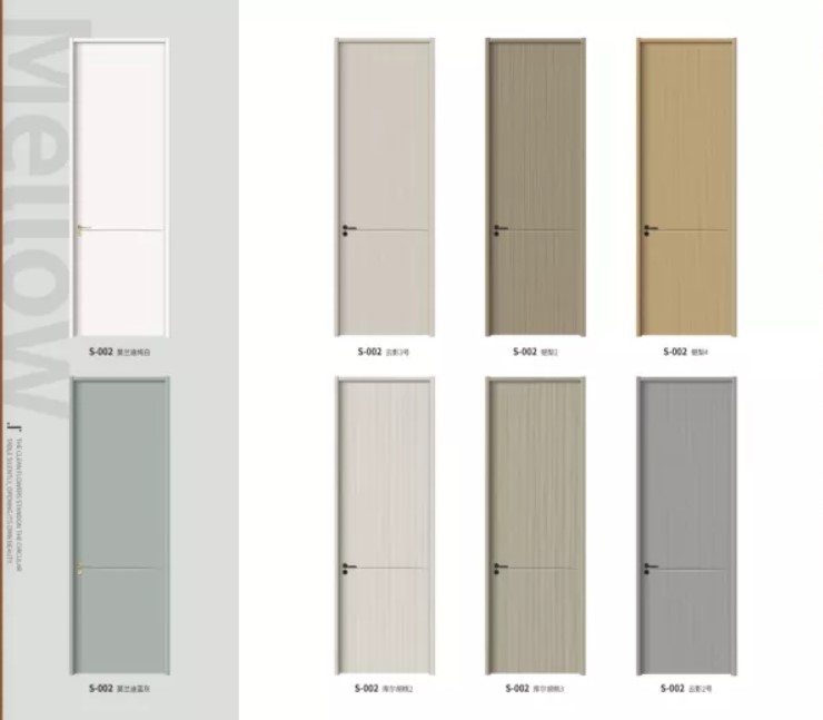 生态门实木门室内门卧室门套装门房间门钢木烤漆门免漆门普通房门(图55)