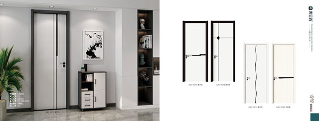 生态门实木门室内门卧室门套装门房间门钢木烤漆门免漆门普通房门(图67)