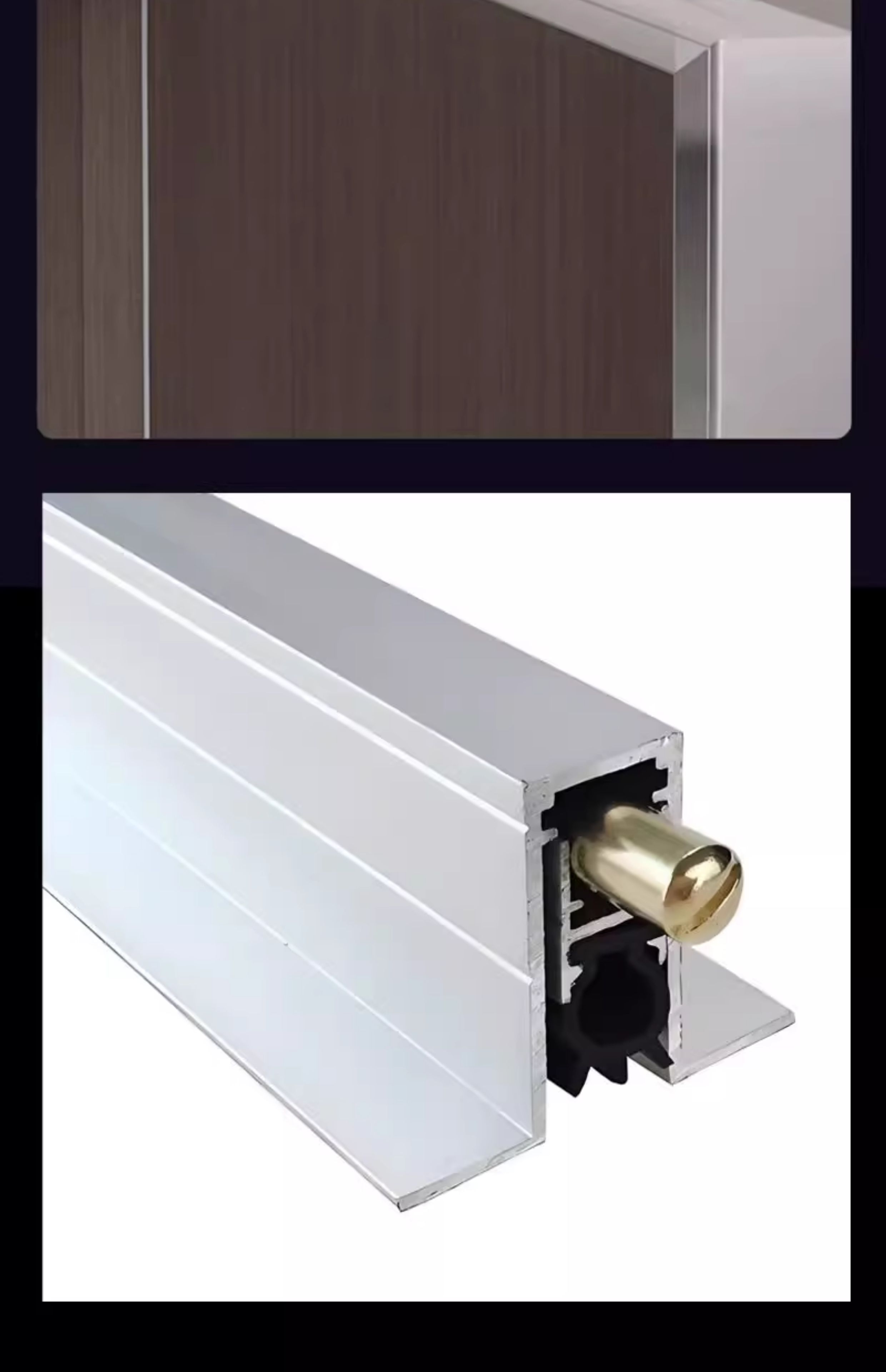 五星酒店同款卧室静音门室内隔音门定制家用房间隔音门实木静音门(图3)