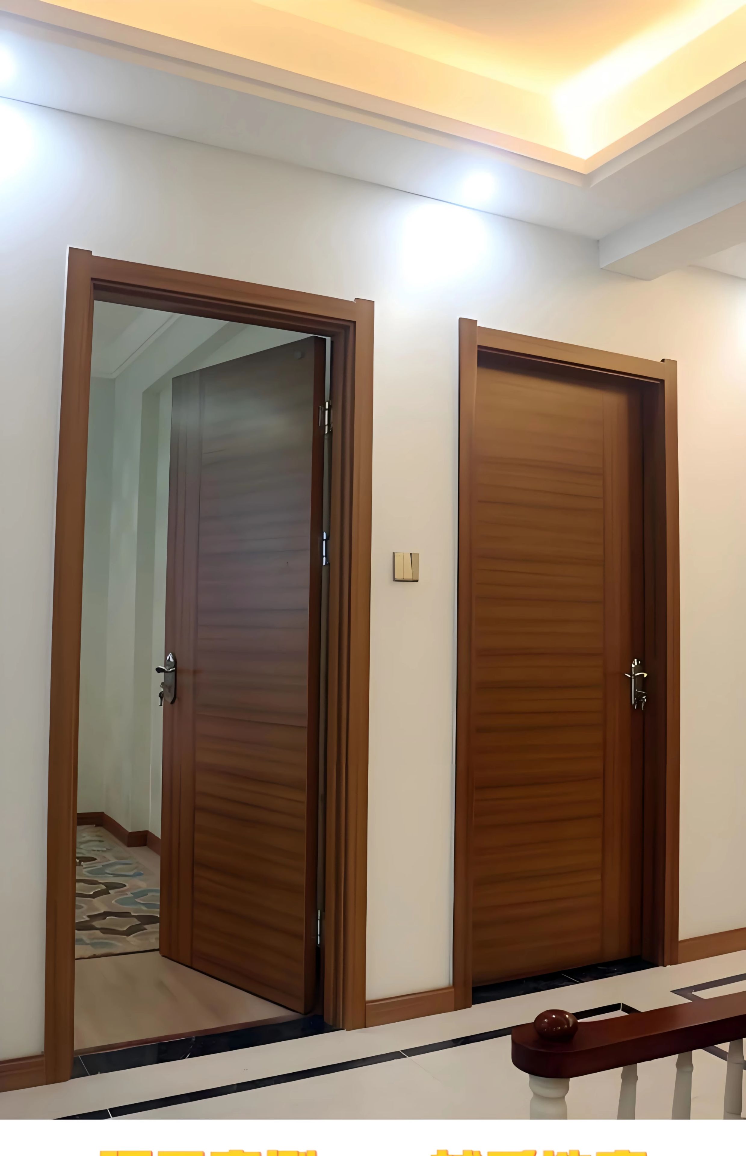 五星酒店同款卧室静音门室内隔音门定制家用房间隔音门实木静音门(图37)