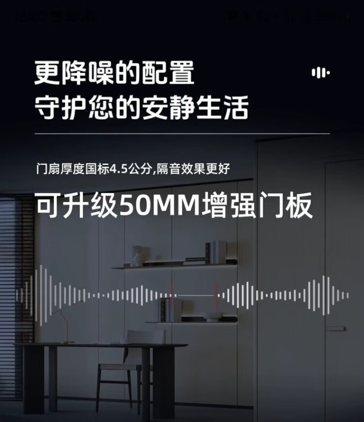 [上门服务]静音木门实木复合烤漆门室内门卧室门套装门实木门房间(图7)