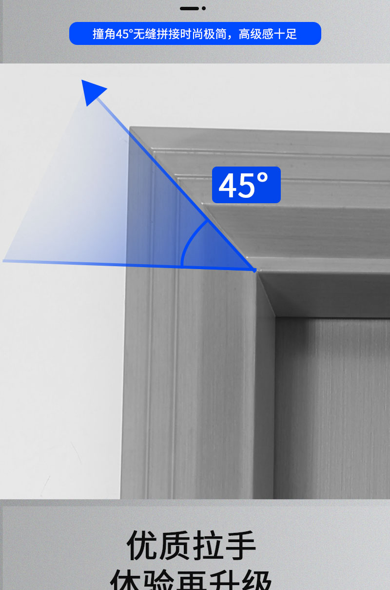 镀锌板房间门 烤漆门 卧室门 佛山工厂直销 平开门防潮防白蚁耐用(图8)