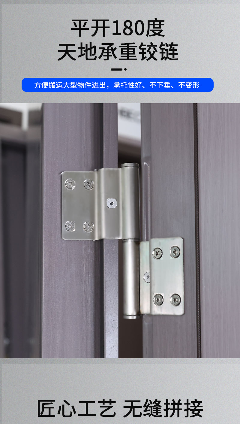 镀锌板房间门 烤漆门 卧室门 佛山工厂直销 平开门防潮防白蚁耐用(图7)