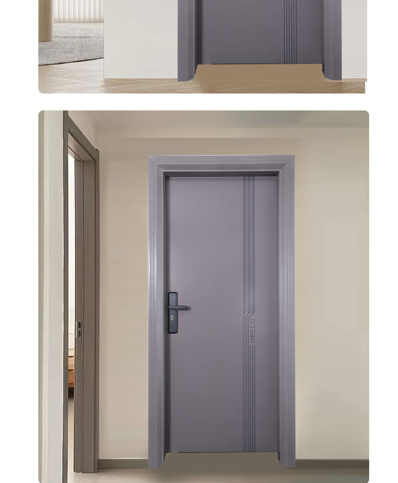 镀锌板房间门 烤漆门 卧室门 佛山工厂直销 平开门防潮防白蚁耐用(图12)