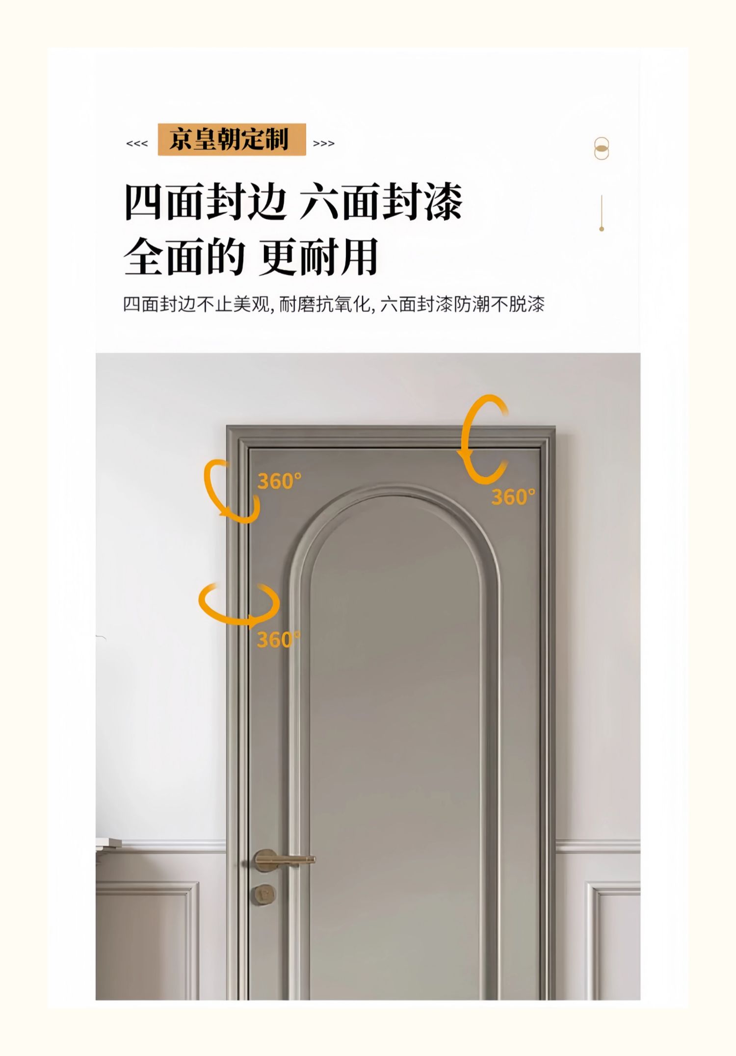 北京厂家直销卧室门烤漆门法式复古室内门厨房门定制木门包安装(图10)