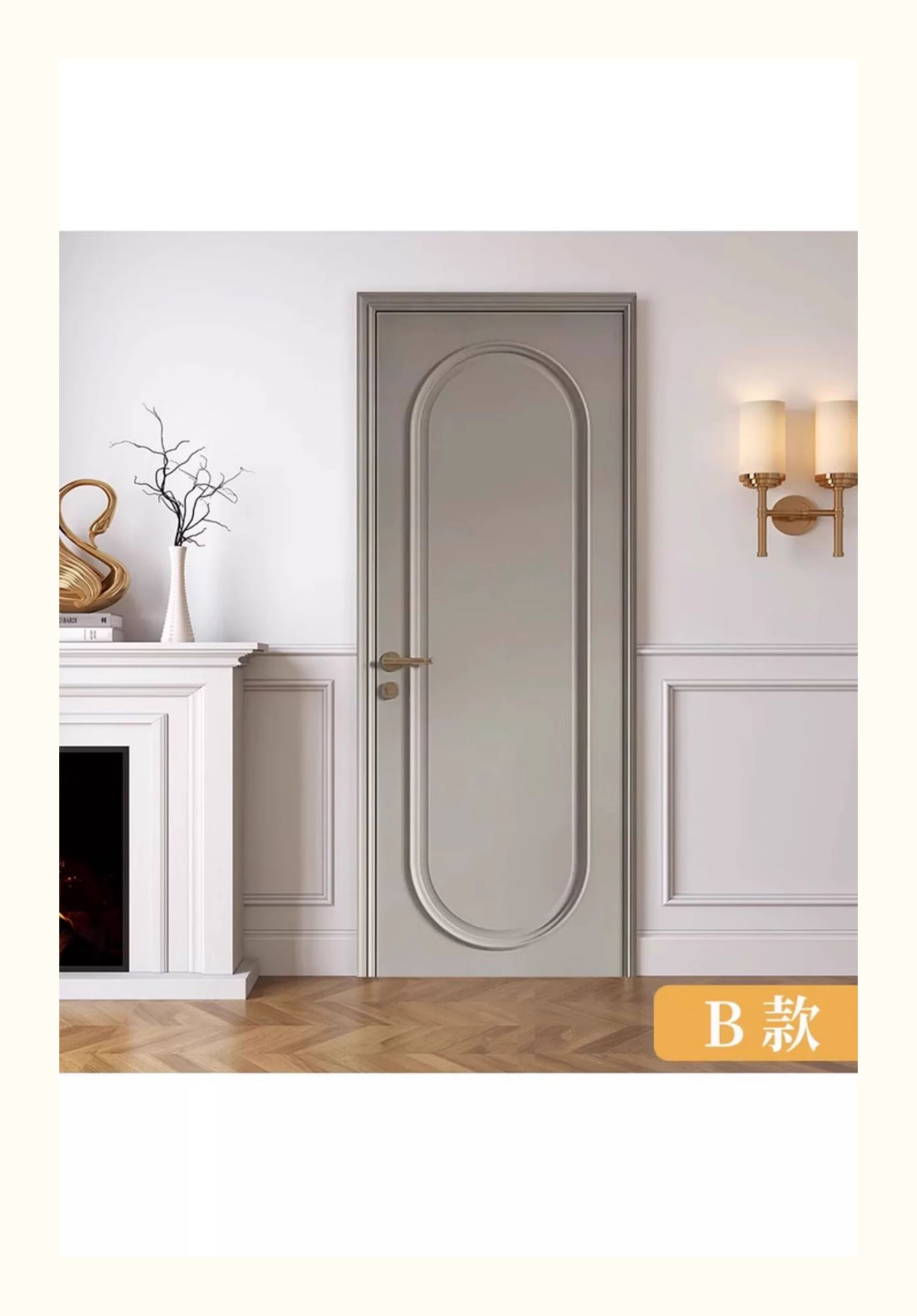 北京厂家直销卧室门烤漆门法式复古室内门厨房门定制木门包安装(图14)