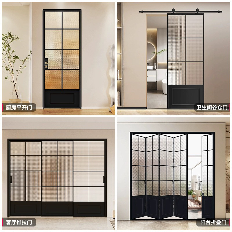 定制法式门卧室套装门实木烤漆门木门室内门房门套厨卫移门隐形门(图7)