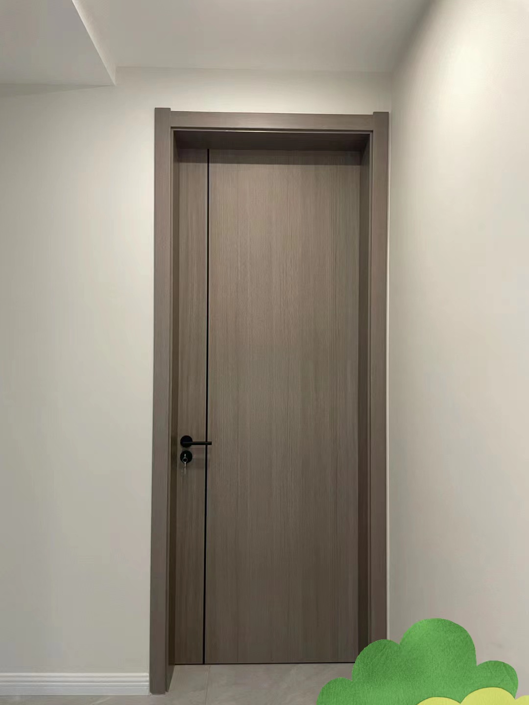 定制法式门卧室套装门实木烤漆门木门室内门房门套厨卫移门隐形门(图35)