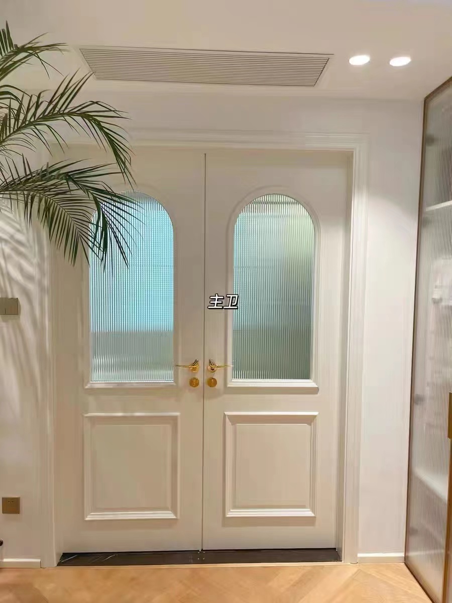 定制法式门卧室套装门实木烤漆门木门室内门房门套厨卫移门隐形门(图31)