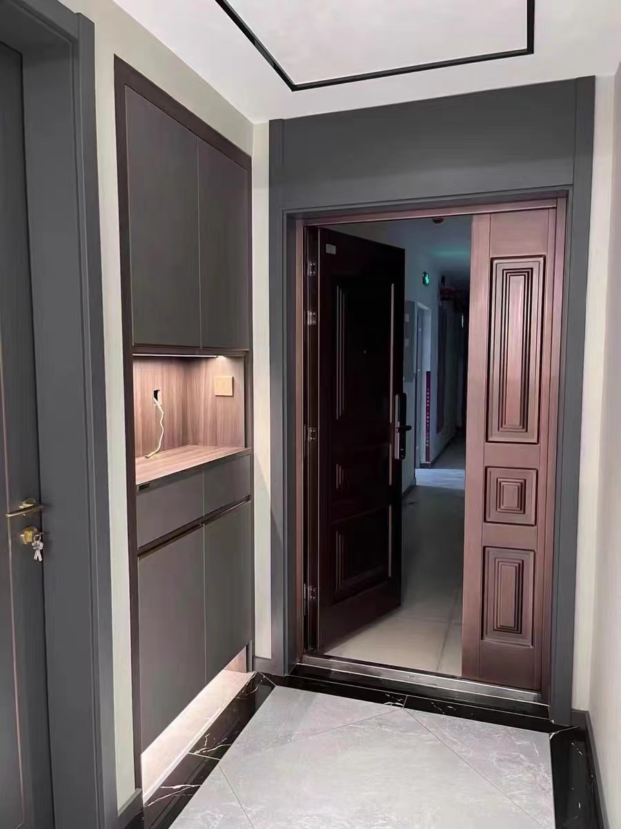 定制法式门卧室套装门实木烤漆门木门室内门房门套厨卫移门隐形门(图46)