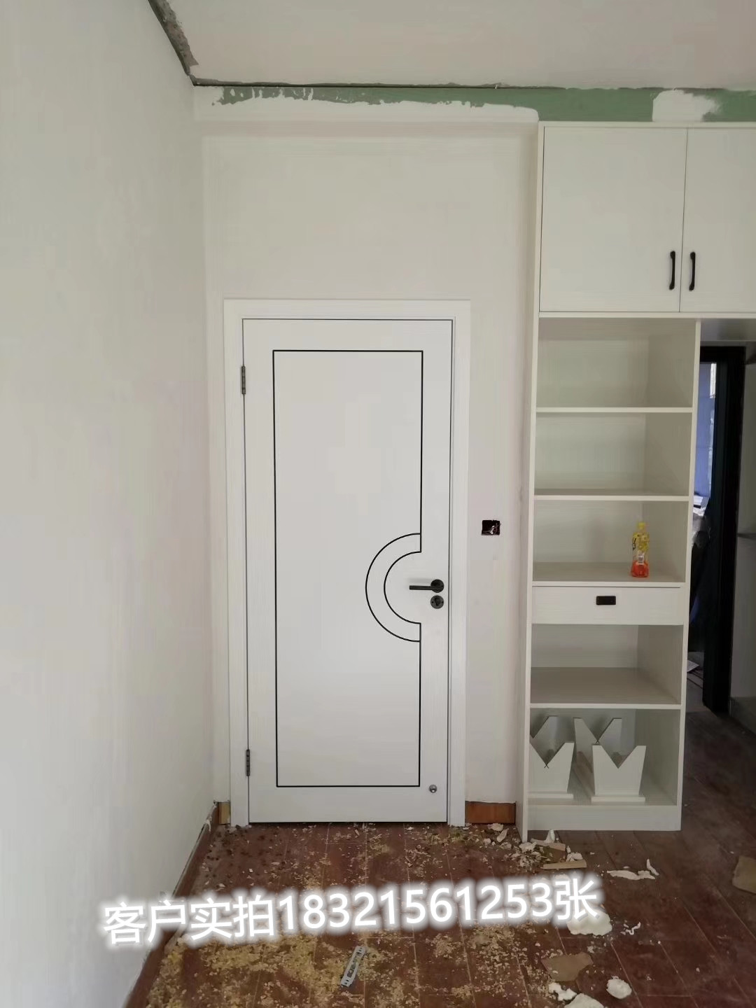 定制法式门卧室套装门实木烤漆门木门室内门房门套厨卫移门隐形门(图79)