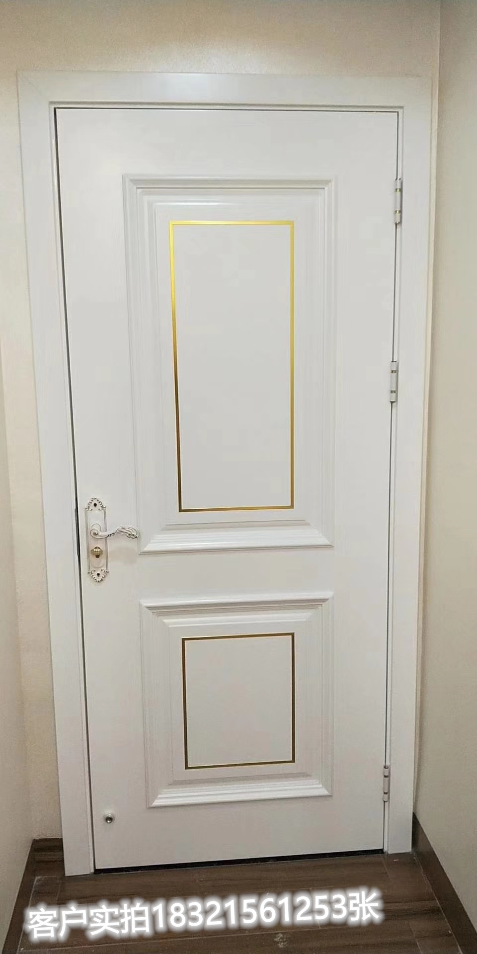 定制法式门卧室套装门实木烤漆门木门室内门房门套厨卫移门隐形门(图86)